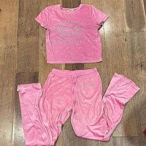 JUICY Pajamas Set with Crown Design